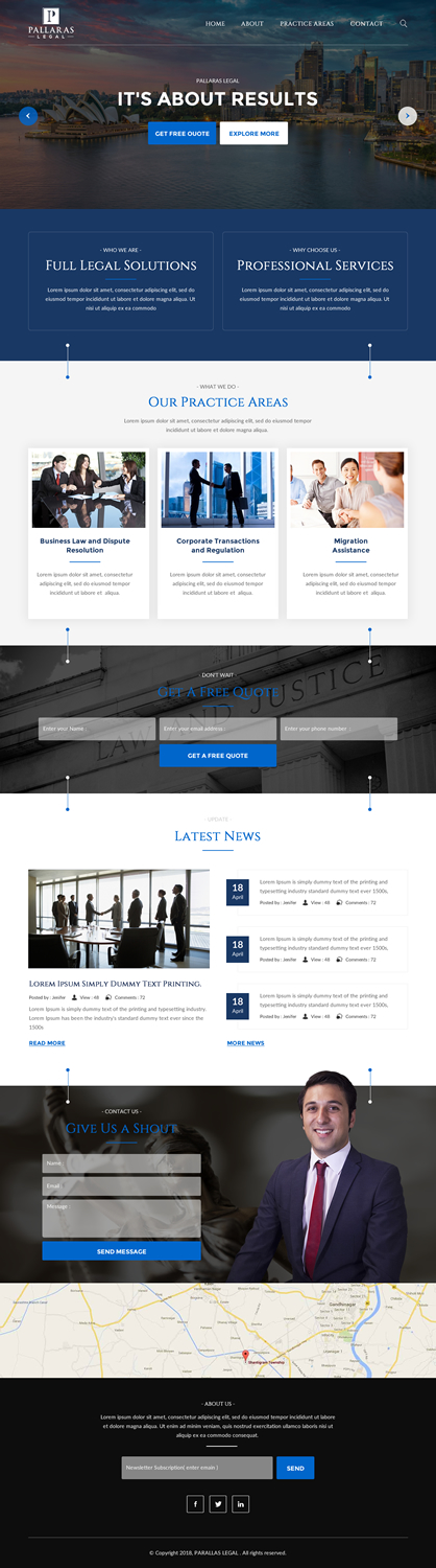 Web Design by rightway for this project | Design #18508557