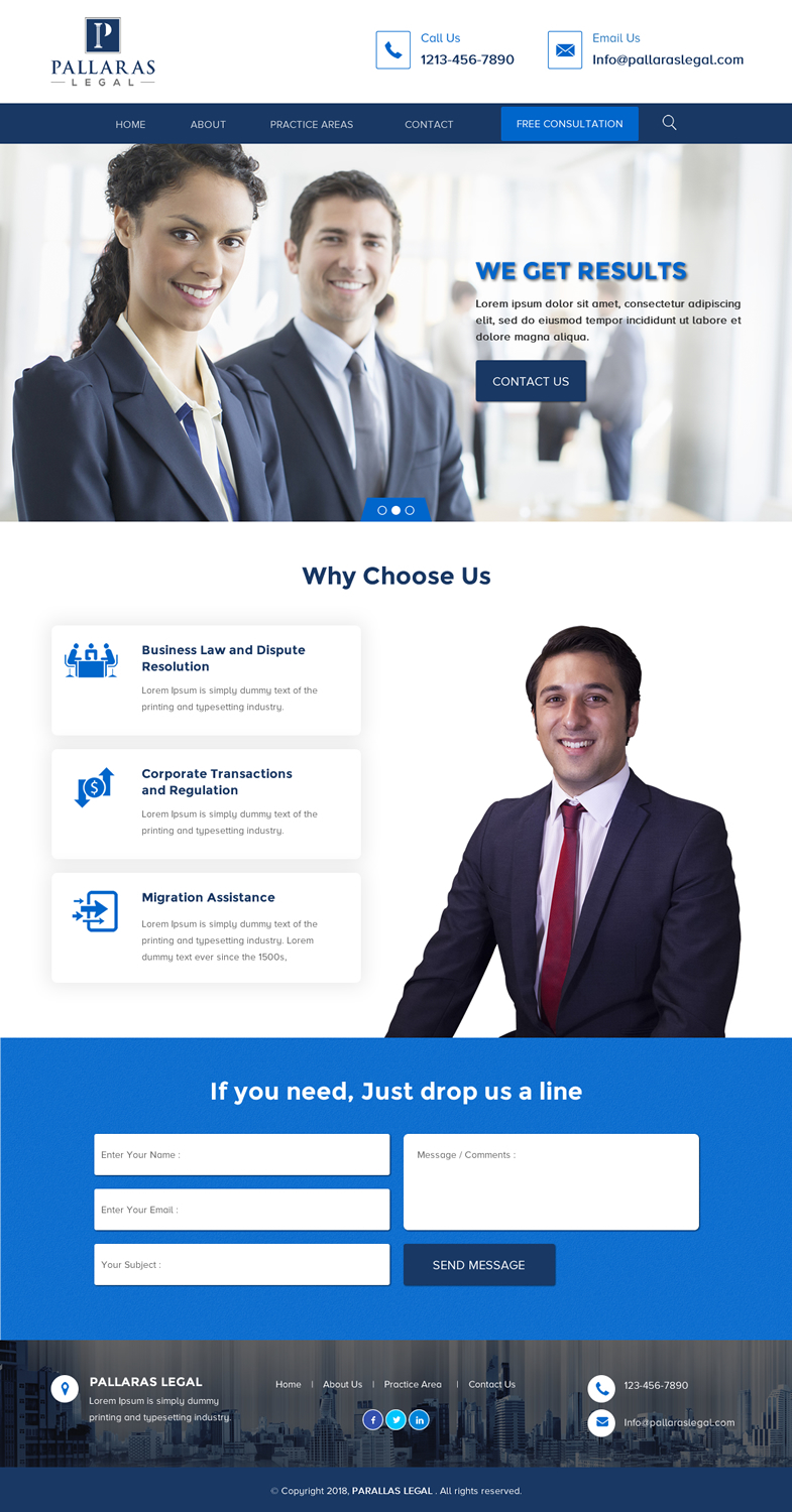 Web Design by rightway for this project | Design #18508558