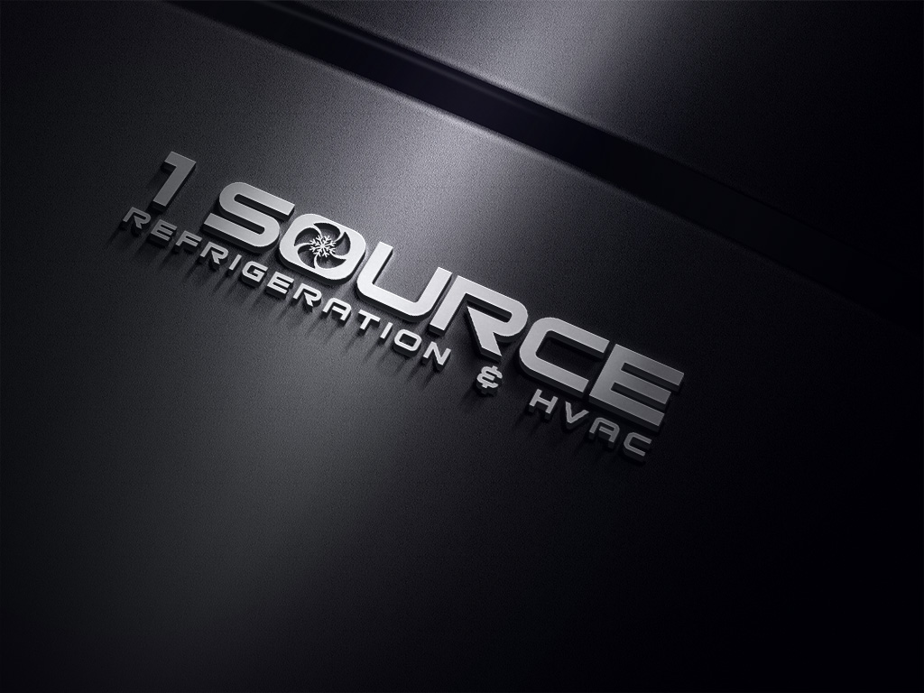 Logo Design by ariyaa0007 for 1 Source Refrigeration & HVAC | Design: #18583657