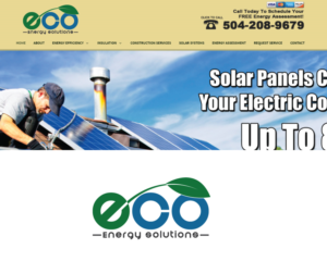 Logo Design by A S design @ for Eco Energy Solutions | Design: #18510823