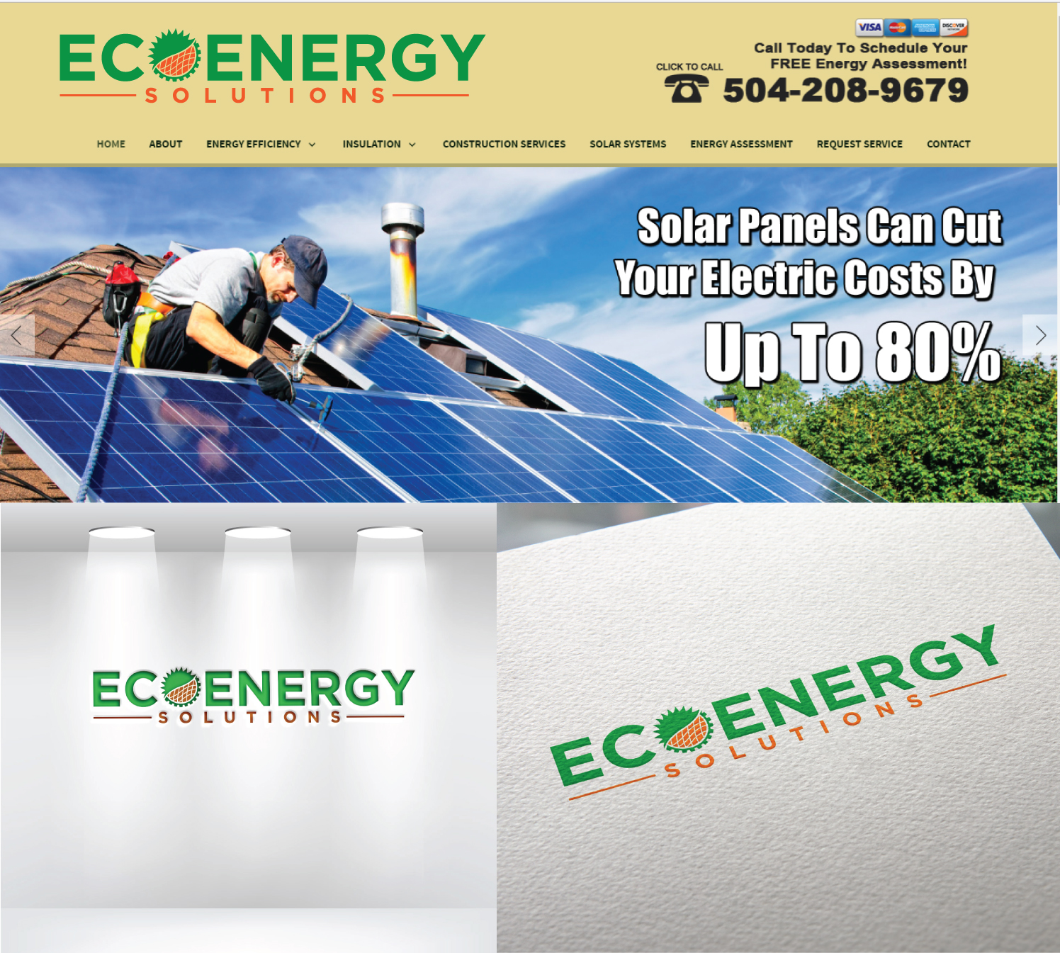 Logo-Design von FireflyArt für Eco Energy Solutions | Design #18495410