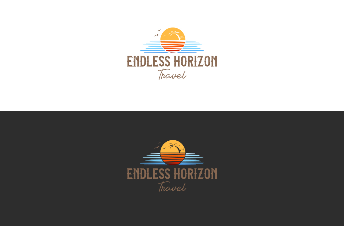 Logo Design by GLDesigns for Endless Horizon Travel | Design #18499654