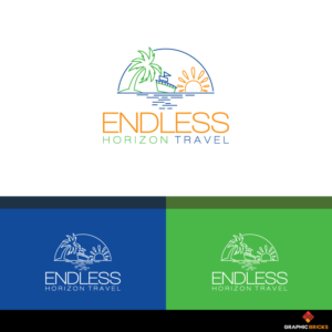 Endless Horizon Travel | Design de Logo par Graphic Bricks