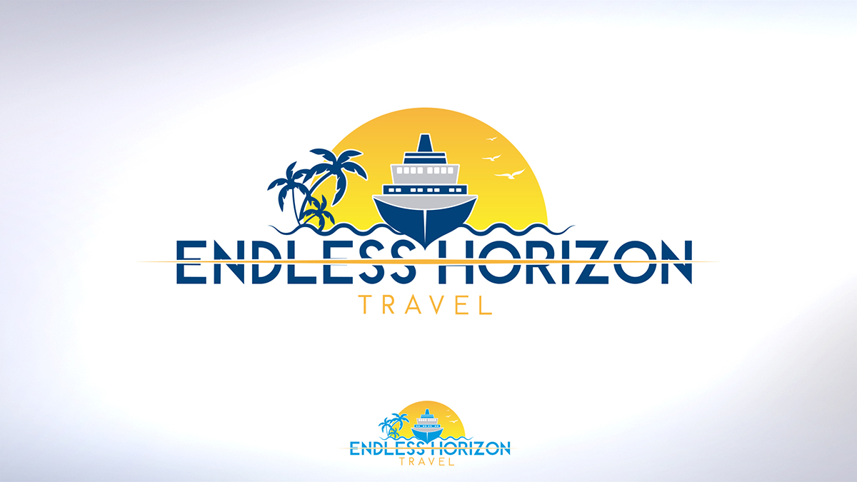 Diseño de Logo por Marco Rubio para Endless Horizon Travel | Diseño #18567129