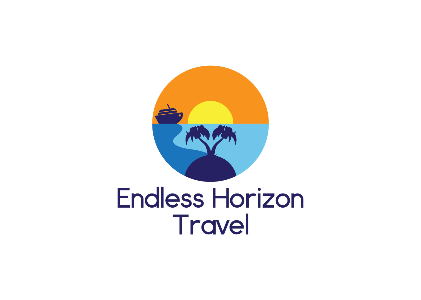 Logo Design by ILCHE 88 for Endless Horizon Travel | Design #18557360