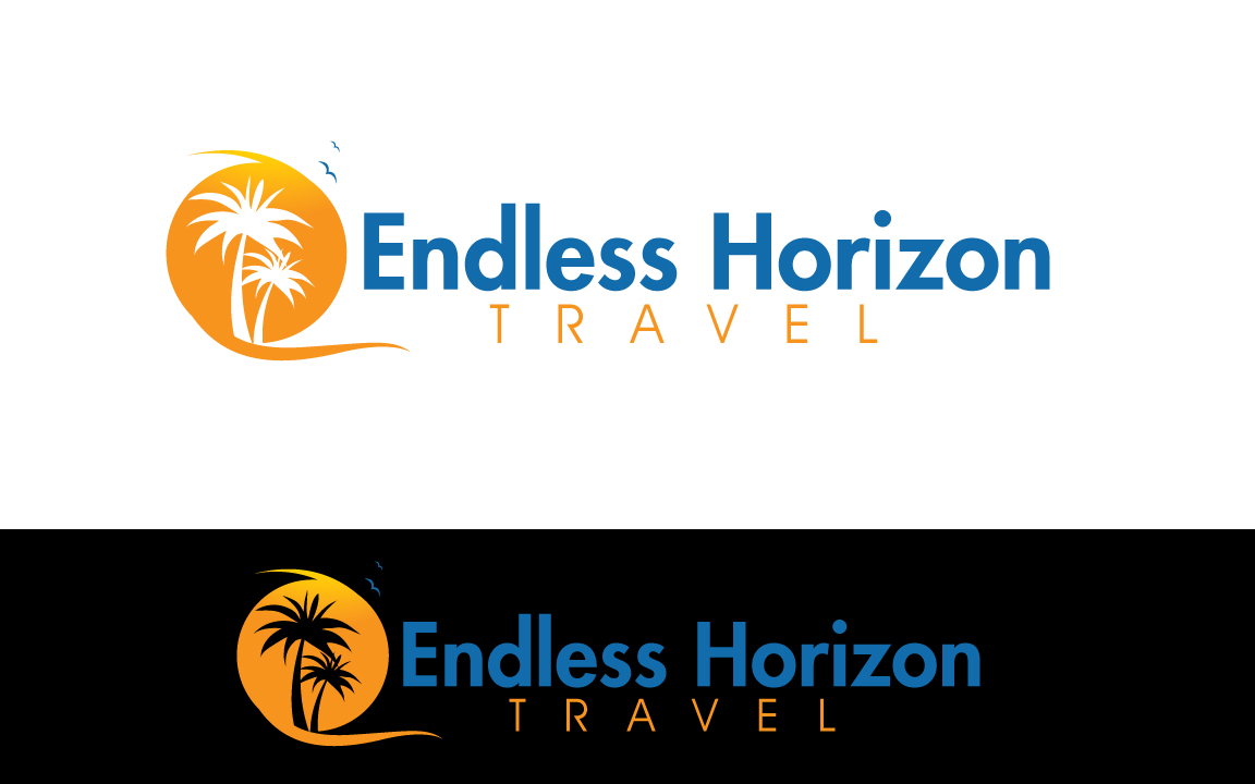 Logo Design by GODDREAMCREATION for Endless Horizon Travel | Design #18637008