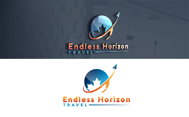 Diseño de Logo por gurudev3 para Endless Horizon Travel | Diseño #18508794