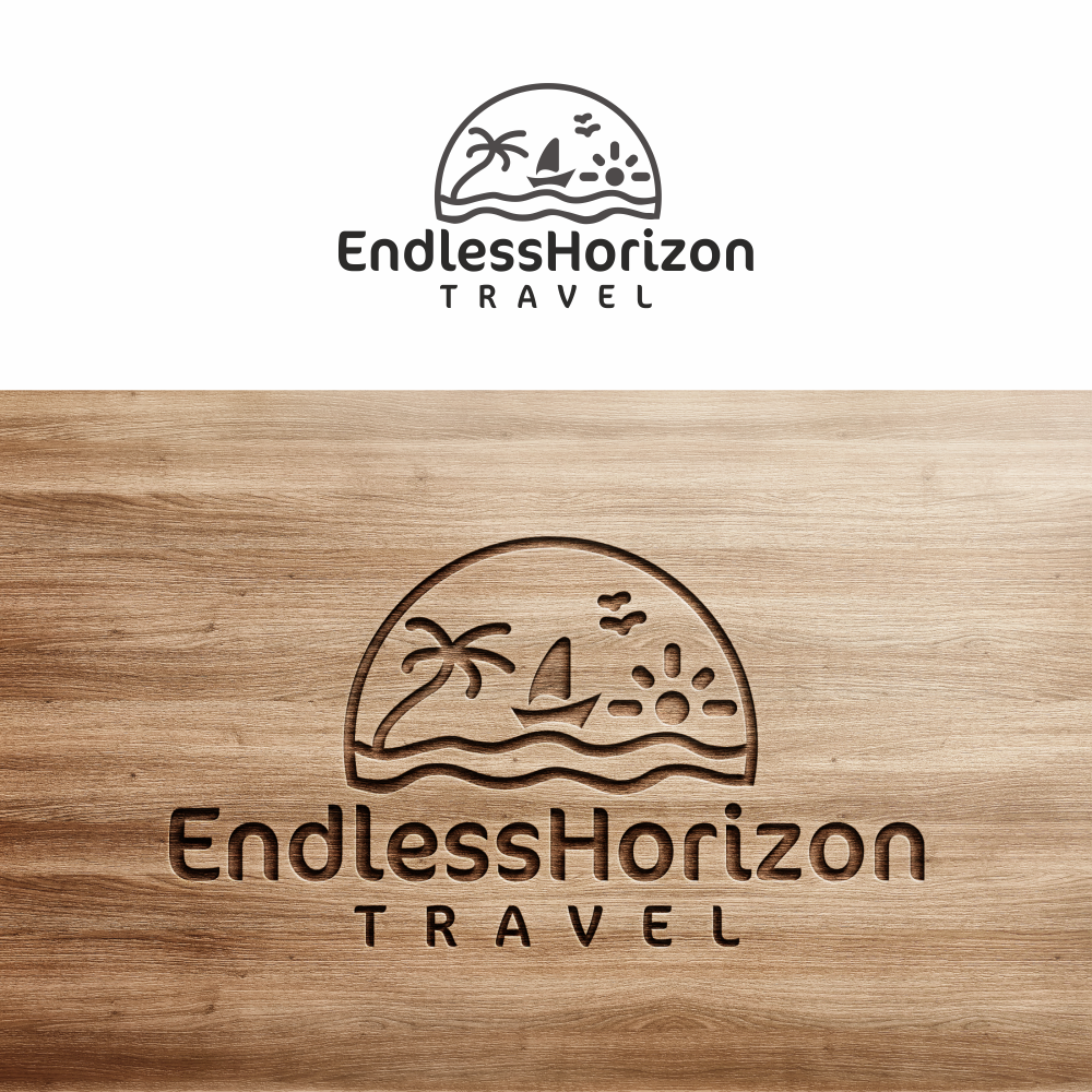 Logo Design by l3golas for Endless Horizon Travel | Design #18507900