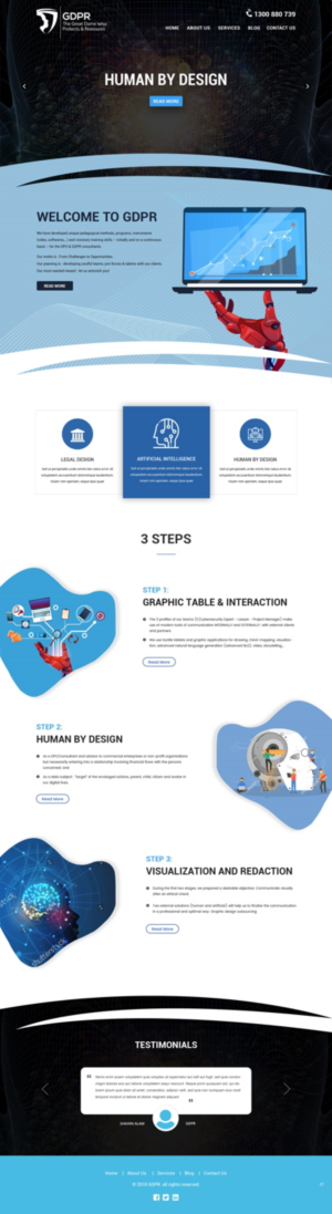 Web Design par pb pour ce projet | Design : #18527698