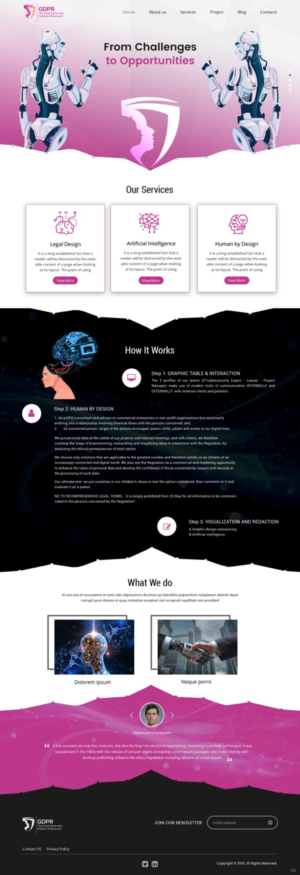 Web Design par pb pour ce projet | Design : #18644718