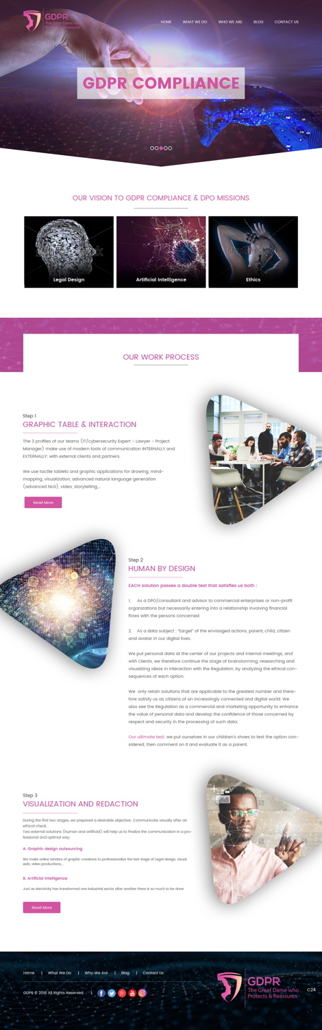 Web Design by pb for this project | Design #18644719
