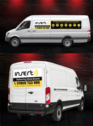 Insert Vehicle Signage | Car Wrap Design by SAI DESIGNS