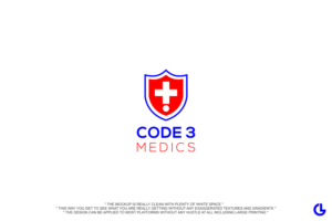 Logo Design by R!CKY for Code 3 Medics | Design: #18518276