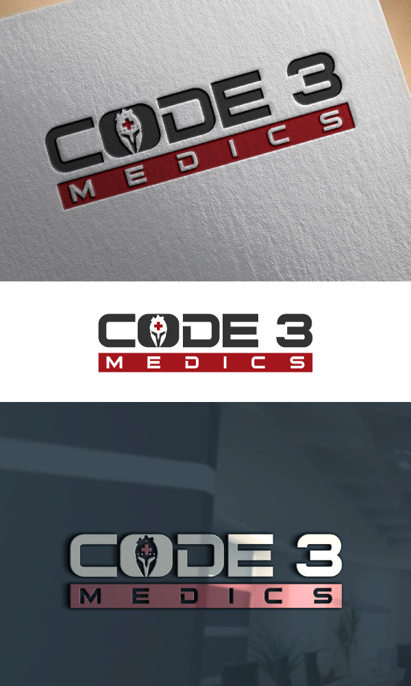 Logo Design by ariyaa0007 for Code 3 Medics | Design: #18506953