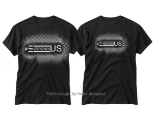 #everyoneisus t-shirt | Design de T-shirt par Hana