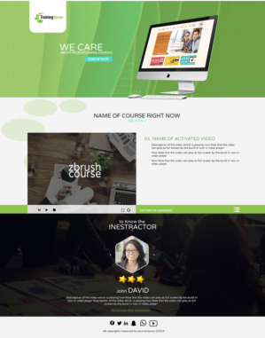Web Design by adamhfarid for this project | Design #18572900