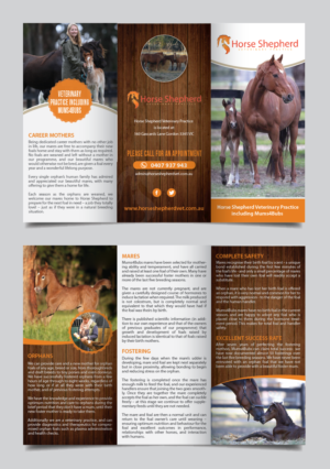 Flyer Design by alex989 for Horse Shepherd Park | Design: #18614234