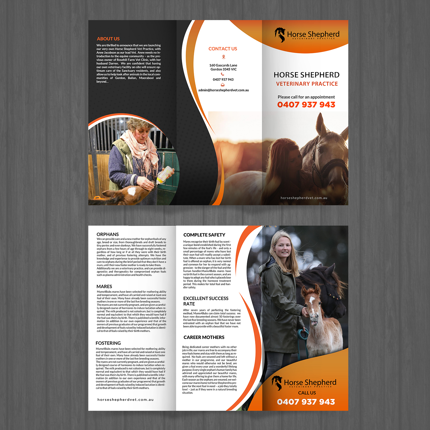 Flyer-Design von debdesign für Horse Shepherd Park | Design #18642149