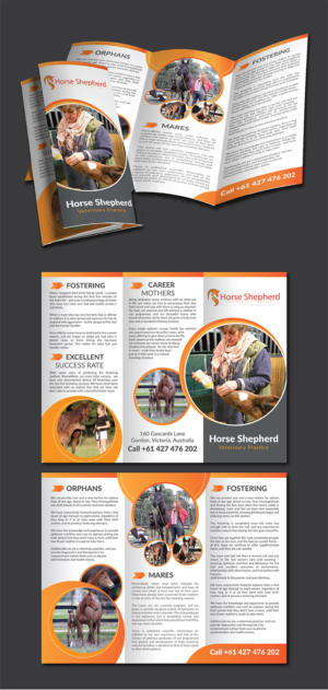 Flyer Design by Deziners Zone for Horse Shepherd Park | Design: #18615468