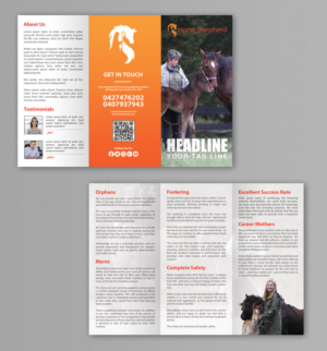 Flyer Design by chandrayaan.creative for Horse Shepherd Park | Design: #18622932