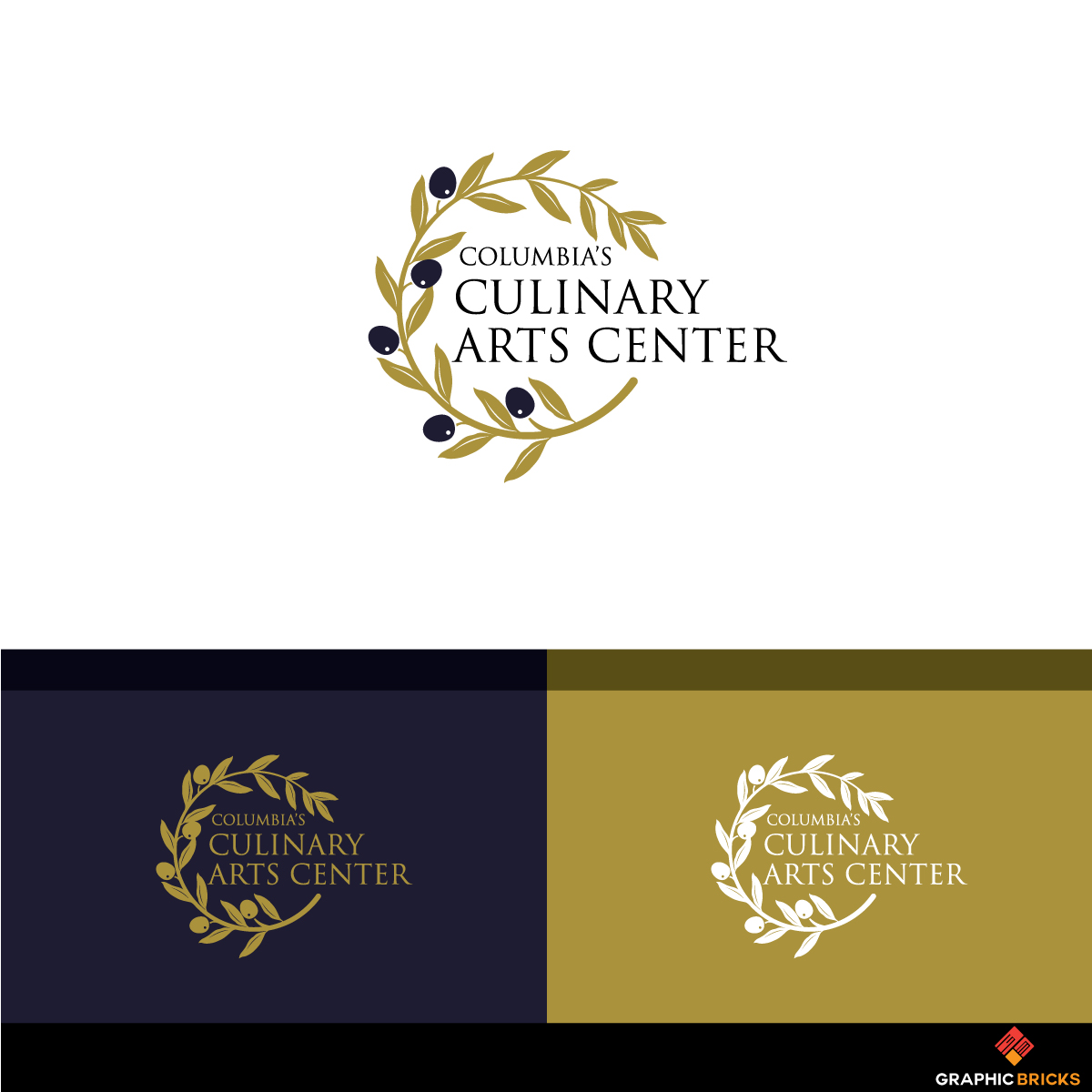 Logo Design by Graphic Bricks for Columbia Culinary Arts Center | Design #18506124