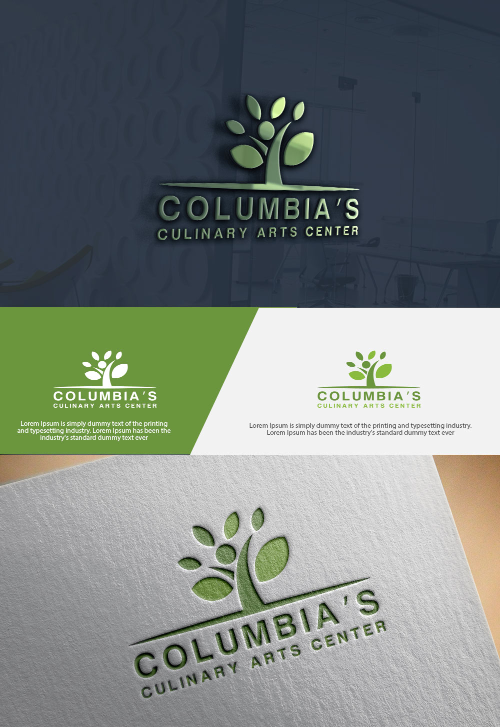 Logo-Design von dr ghulam mustafa sahab für Columbia Culinary Arts Center | Design #18507339