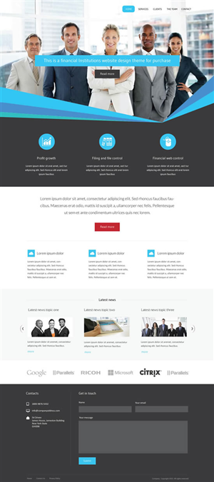 Web Design by Intricate for this project | Design: #2874368