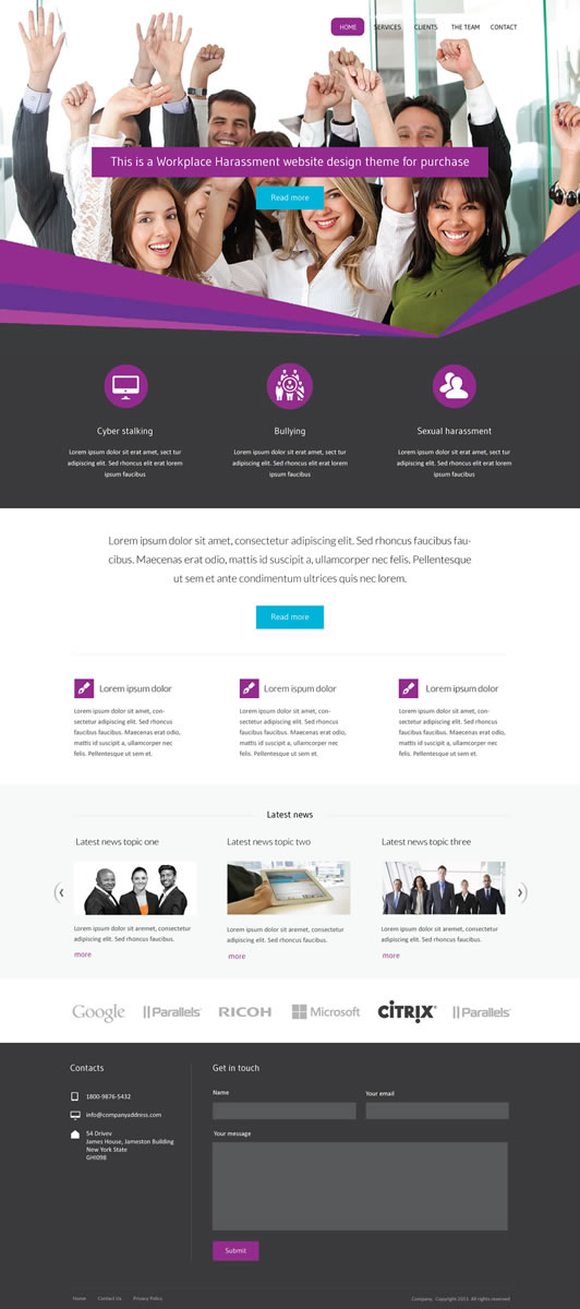 Web Design by Intricate for this project | Design #2907204