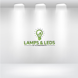 Lamps & LEDs of Scandinavia | Logo Design by juie design