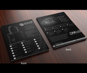 Flyer Design by elveneclipse for Sikur Services LLC. | Design: #18535061