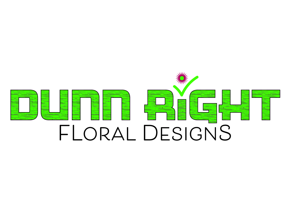 Logo Design by Zach BW for Dunn Right Floral Designs | Design #18611222