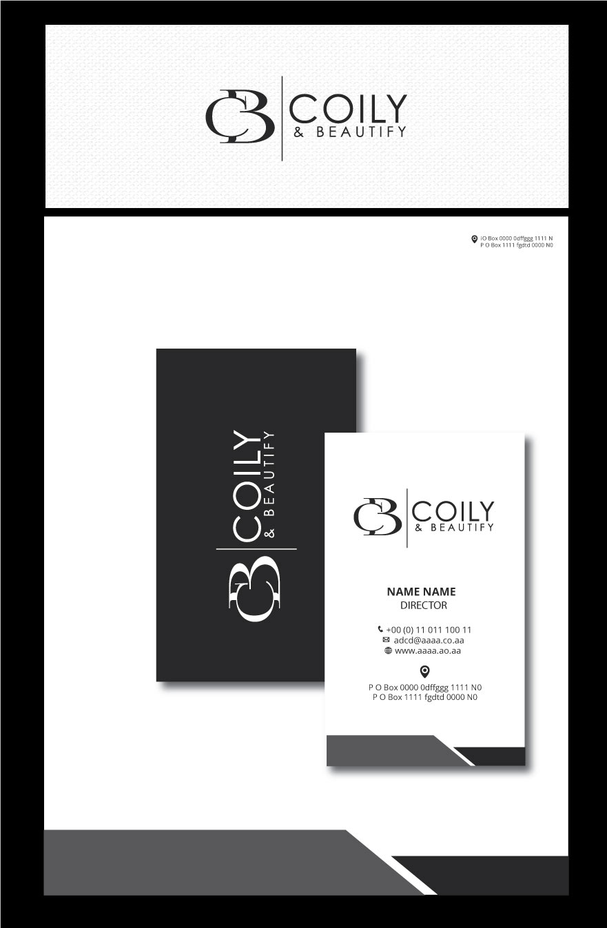 Logo-Design von zebronicgraphic für Coily and Beautify | Design #18509127