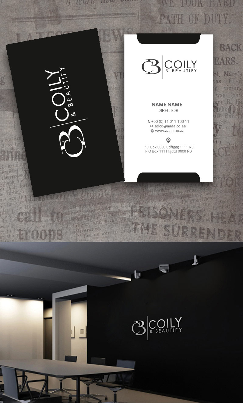 Logo-Design von zebronicgraphic für Coily and Beautify | Design #18509131