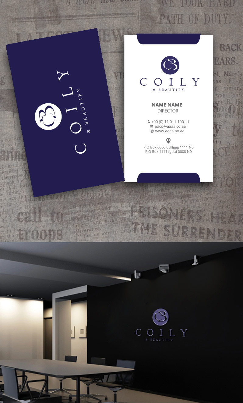 Logo Design by zebronicgraphic for Coily and Beautify | Design #18509132