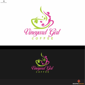 Vineyard Girl Coffee | Logo Design by Graphic Bricks
