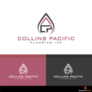 Collins Pacific Plumbing Inc.  | Logo Design by Graphic Bricks