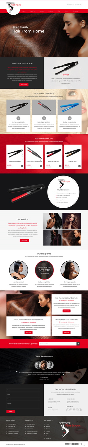 Web Design by pb for Nicole Washington | Design: #18540544