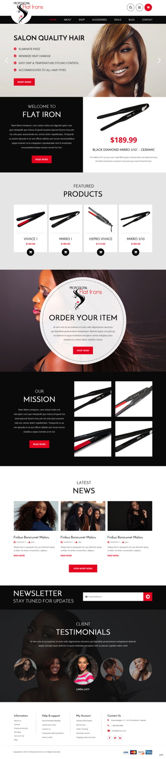 Web Design by pb for Nicole Washington | Design #18540546