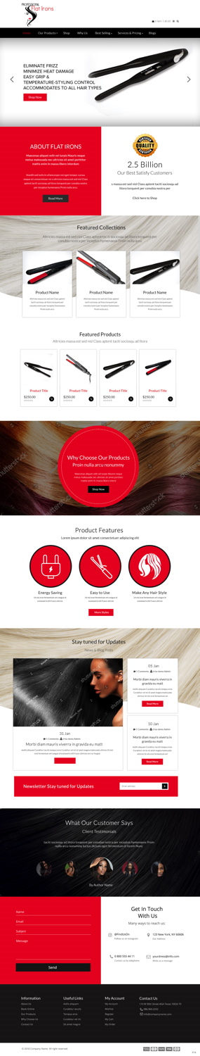 Web Design by pb for Nicole Washington | Design: #18540550