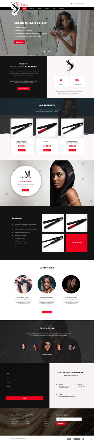 Web Design by pb for Nicole Washington | Design #18540551