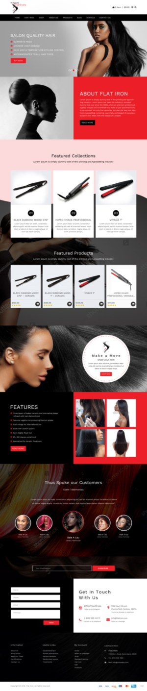 Web Design by pb for Nicole Washington | Design: #18548421