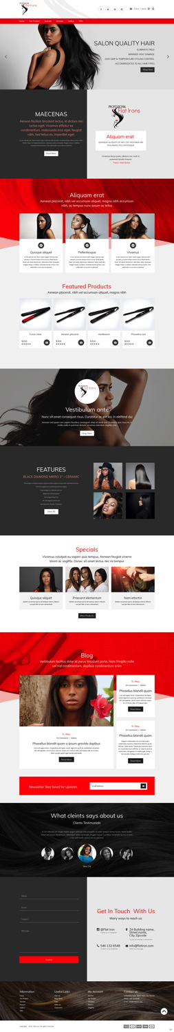 Web Design by pb for Nicole Washington | Design: #18548422