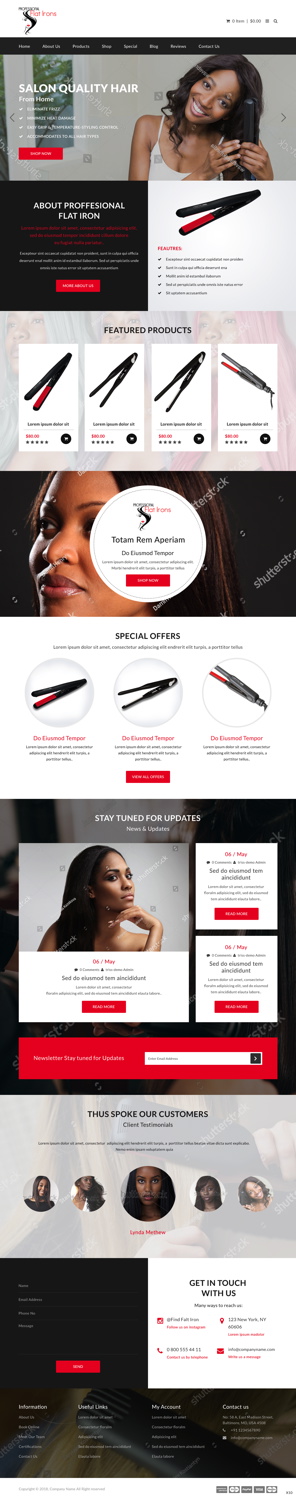 Web Design by pb for Nicole Washington | Design #18548423