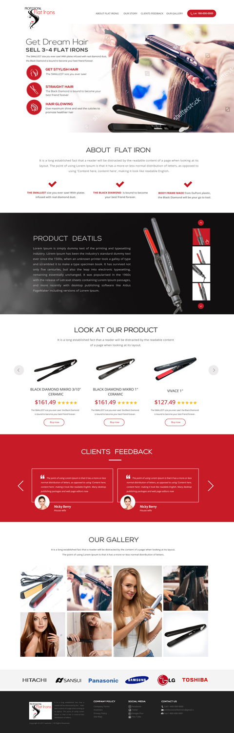 Web Design by sidh for Nicole Washington | Design #18505722