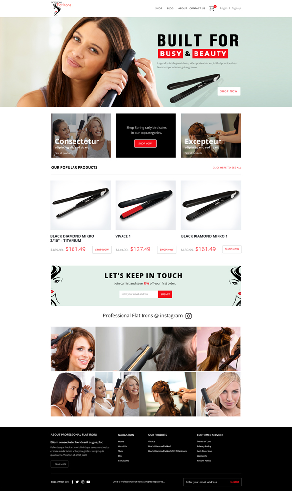 Web Design by Himanshi10 for Nicole Washington | Design #18503469