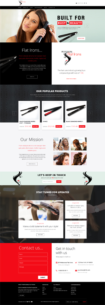 Web Design by Himanshi10 for Nicole Washington | Design #18520924