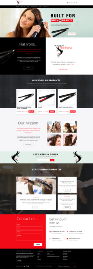Web Design by Himanshi10 for Nicole Washington | Design: #18520924