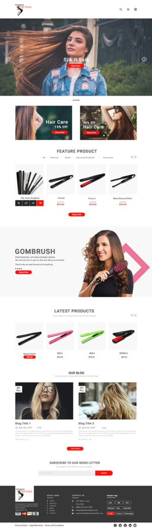 Web Design by bdesigner9 for Nicole Washington | Design: #18516803