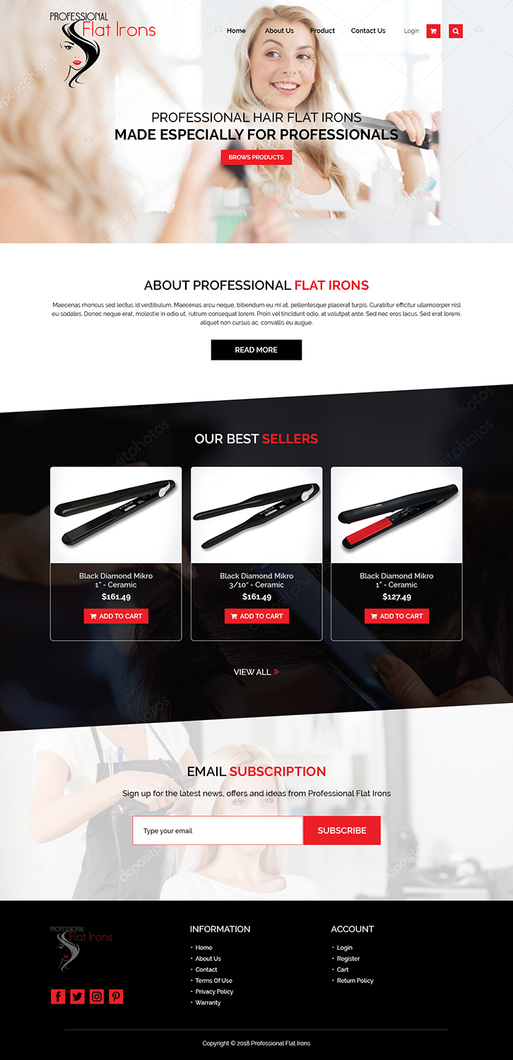Diseño Web por Jibin.N.Joy para Nicole Washington | Diseño #18504562