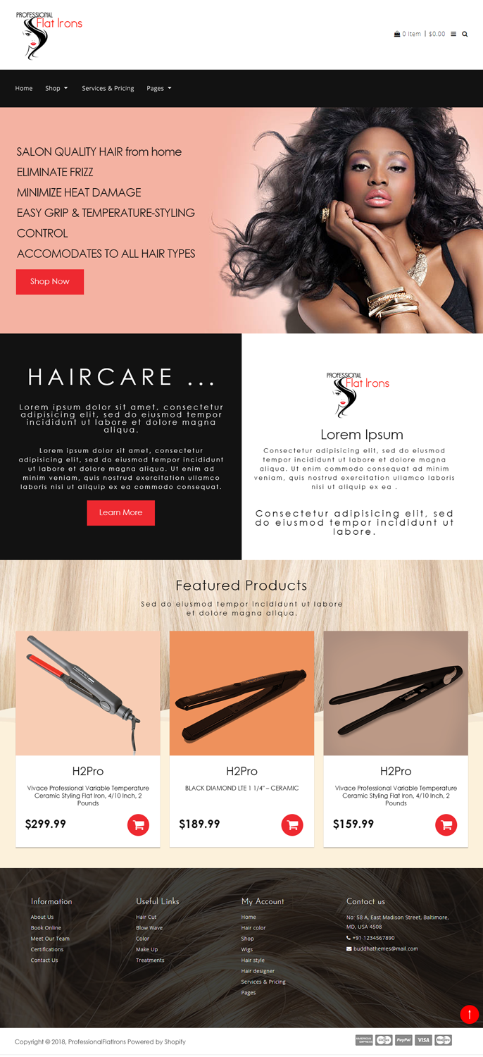 Web Design by OiligrivTomas for Nicole Washington | Design #18543096